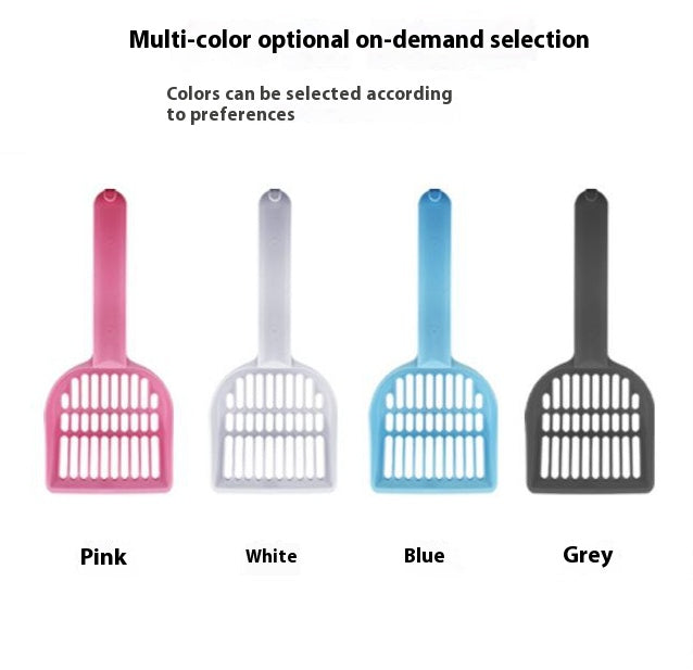 Durable Cat Litter Scoop, Made with Thickened Hard Plastic, Resistant to Deformation, for Easier Cat Litter Cleaning